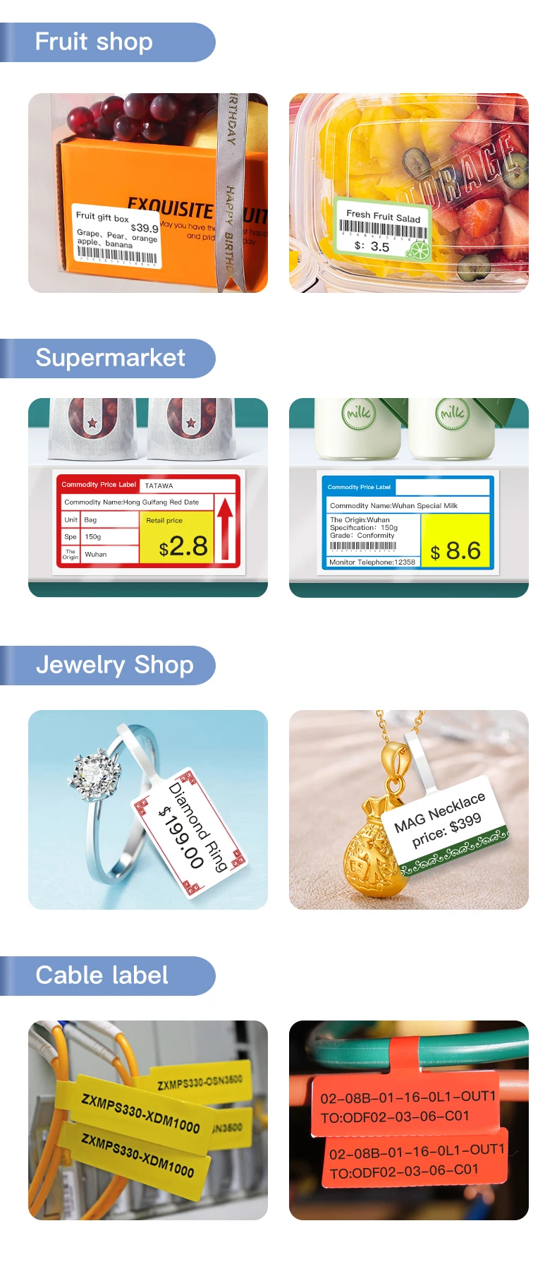 impressora térmica mini código de barras qr