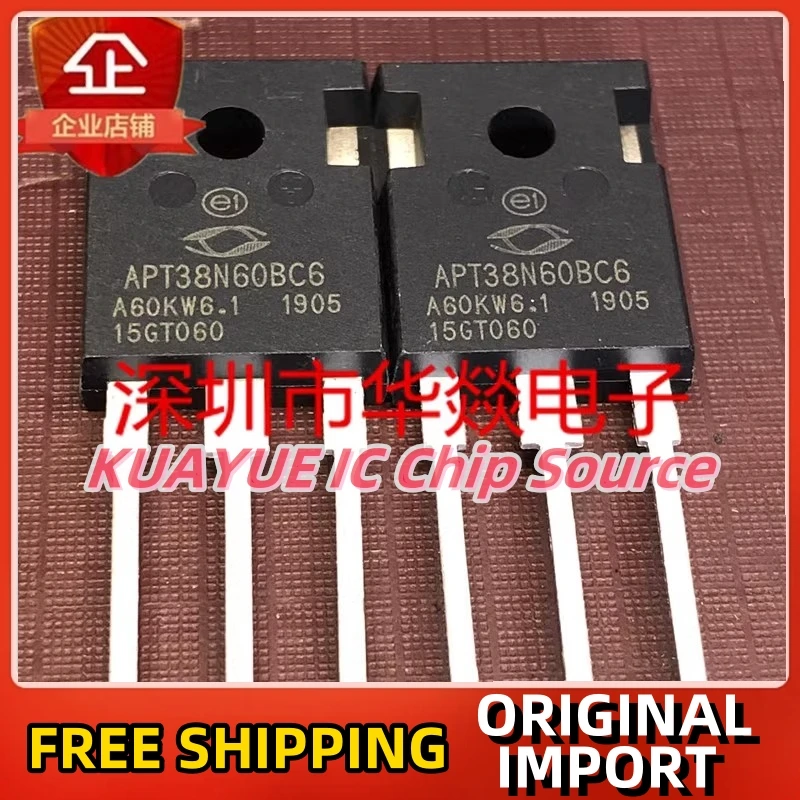 

10 шт.-30 шт., APT38N60BC6 TO-247 600 в 38A, быстрая доставка, гарантия качества