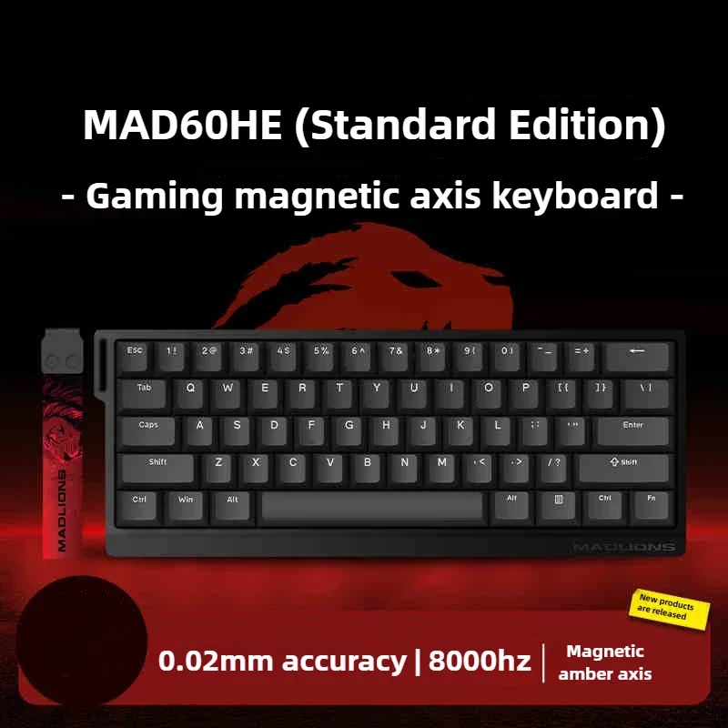 MAD60HE RGB Blue カスタム品 最終値下げ MAD68 Pro 60HE Gaming Magnetic Axis Keyboard Game Dedicated