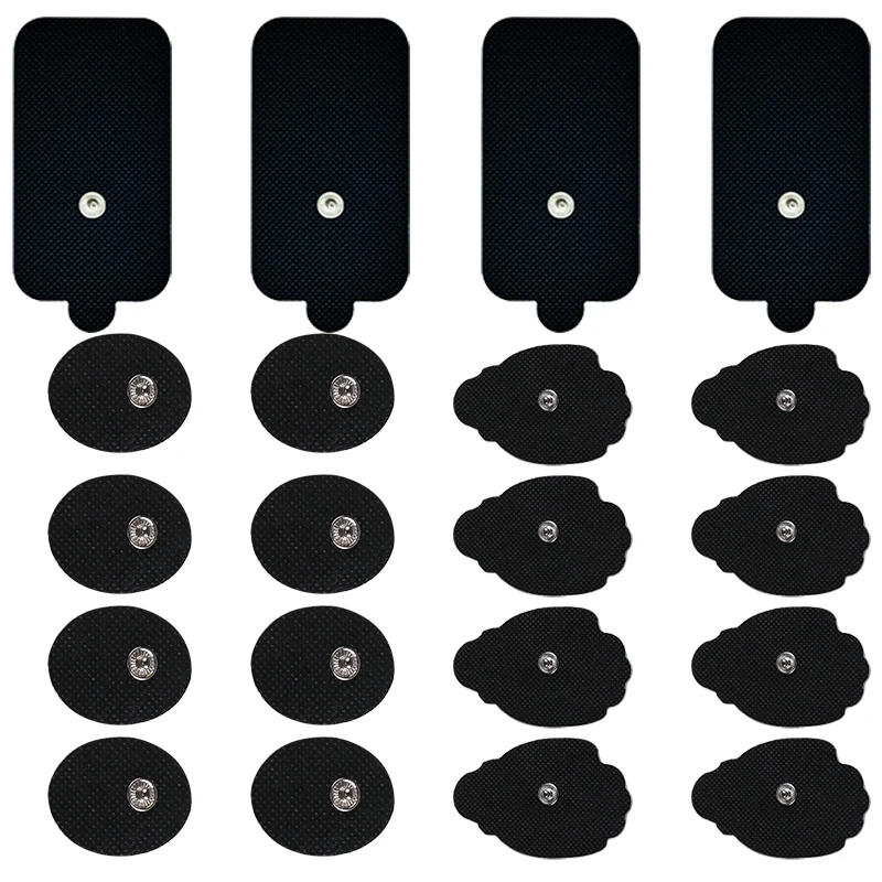 Electrode Pads Non-woven Fabric Self Adhesive Electrode Plate Combination Set Premium TENS Unit Electrode Replacement Pads 4