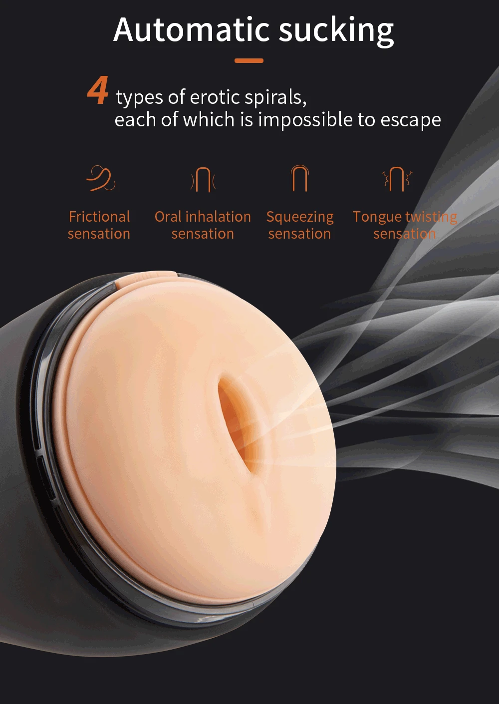 Automatic Masturbation Cup With Vibration And Blowjob Function_voghion.com