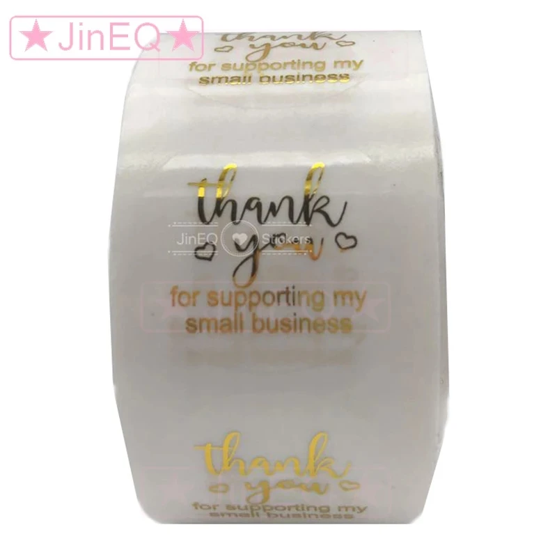 

Наклейки круглые с надписью «Thank You», 500 шт., бумажные этикетки наклейки