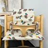 Ins Korean Style Cartoon Baby Growth Chair Cushion Suitable For Stokke Children's Dining Chair Anti-dirt Cushion 3