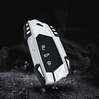 Cover chiate/telecomando per VW Volkswagen Golf 8 MK8 ID.3 ID.4 per Skoda Octavia A8 Seat Leon MK4 Cupra Formentor Tarraco accessori - Custodia per chiave auto per VW Volkswagen Golf 8 MK8 ID 3 ID 4 per