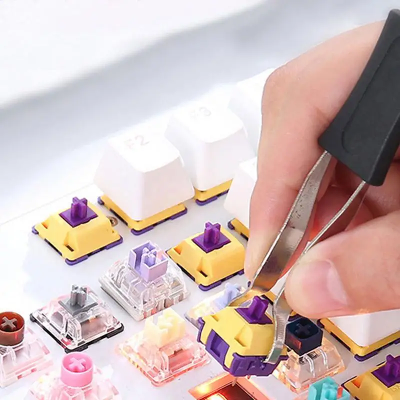 Universal Stainless Steel Keycap Puller Tool