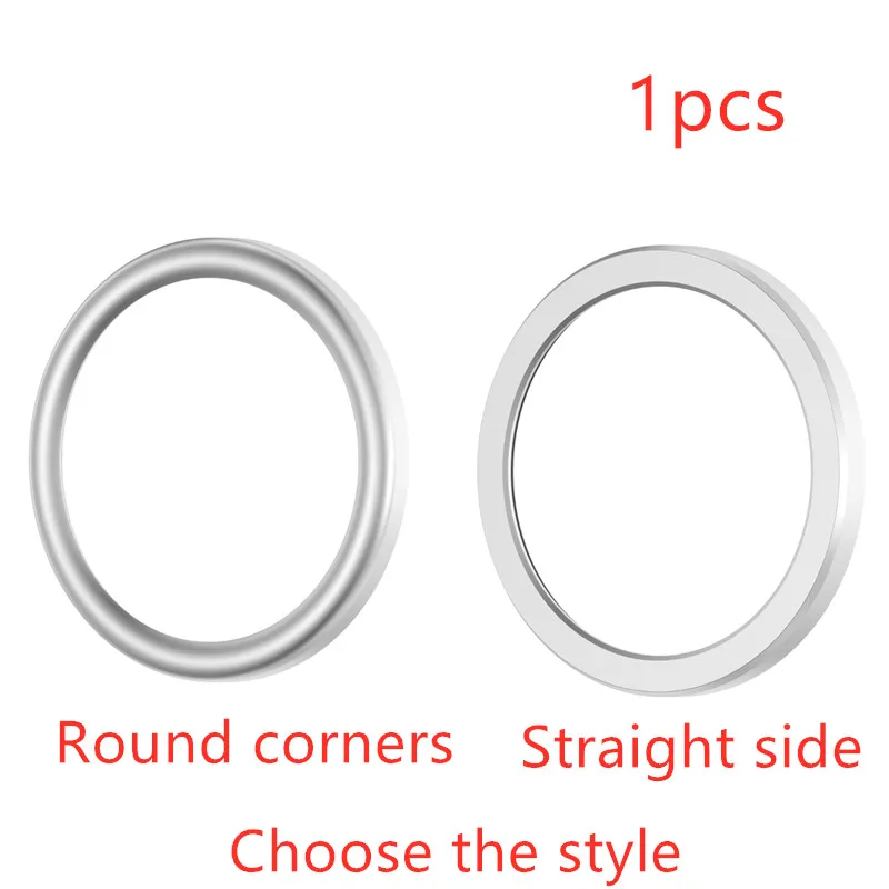 Premium Metal Bezel Ring with Tempered Glass Protector