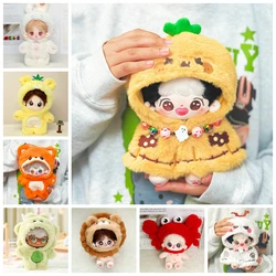 New Fashion Star Doll Doll Clothes Cartoon Color Hoodie Pumpkin Cape Cotton Stuffed Dolls Playing House Toy DIY Doll Accessories