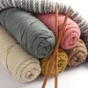 1Pc Lover Cotton Wool 8 Strands Wool Crochet Sweater Scarf Hat Thread DIY Blanket Thread Medium Thick Stick Needle Thread 100g Yarn 1