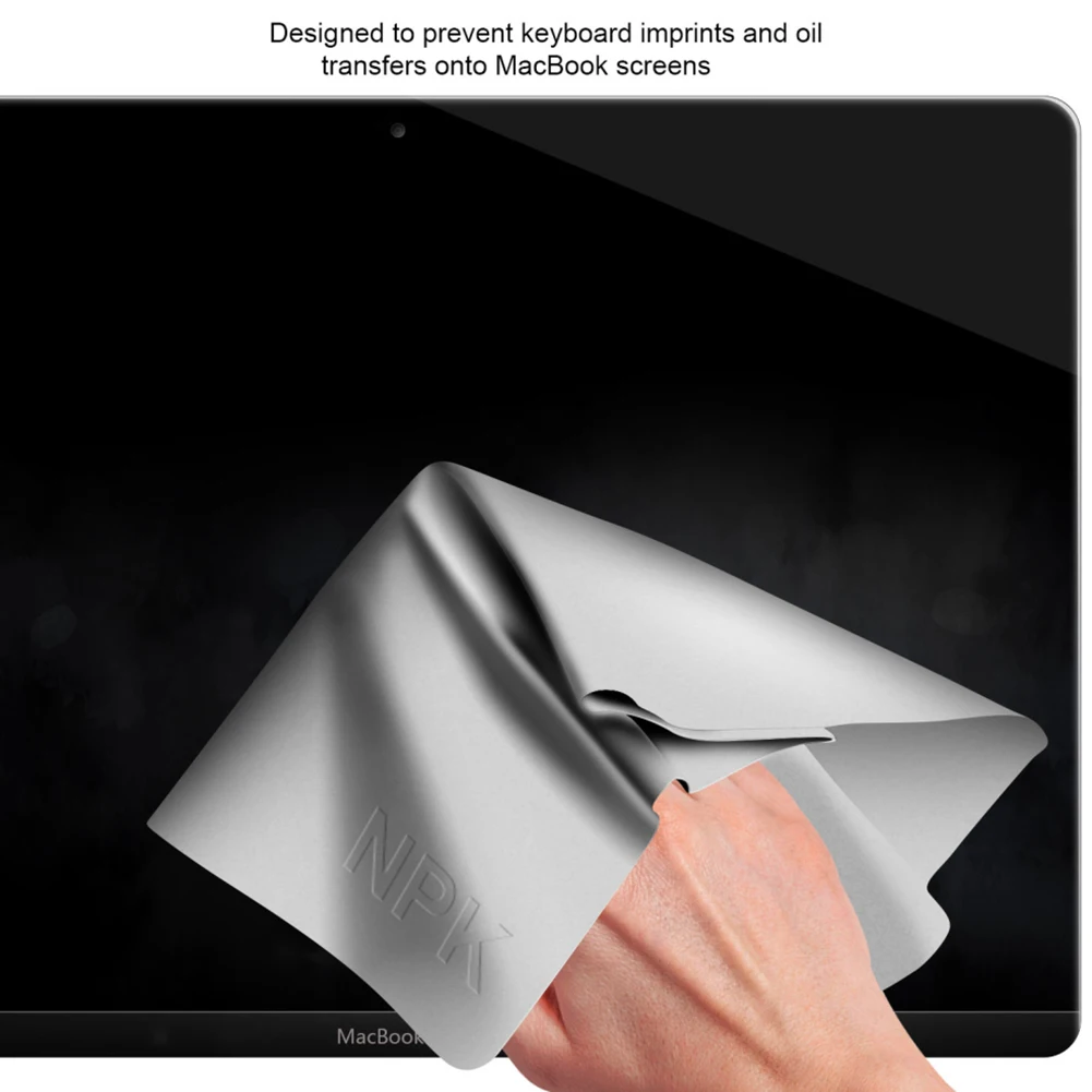 Notebook Hamis színben tüntet fel tisztító ruhával dustproof Kulcskarika védelem ruhával Jegyzetblokk Kulcskarika mikroszálas fedezze számára macbook pro13/15/16