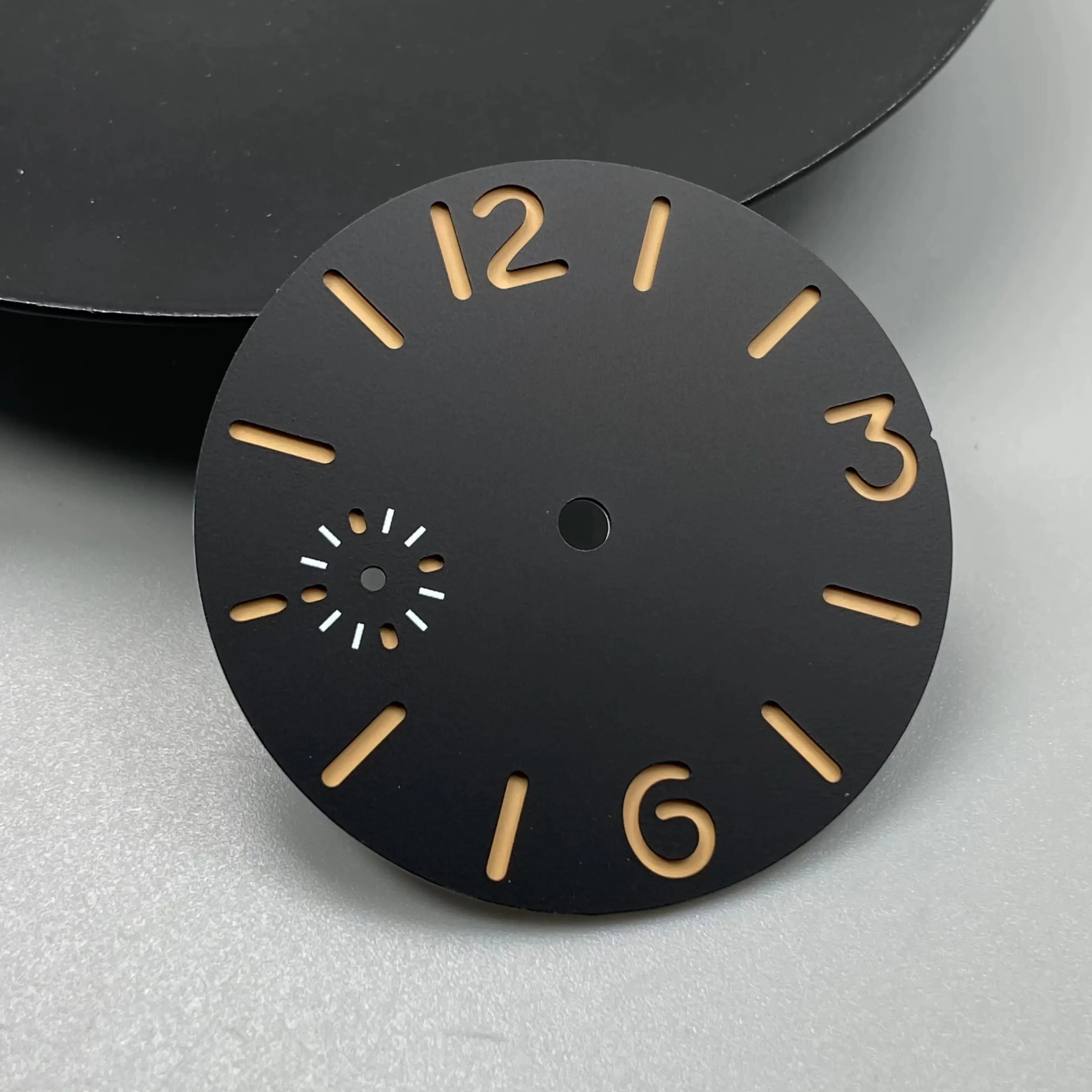 Green Luminous Watch Dial Face - 34.5mm/36mm - Premium Replacement Accessory