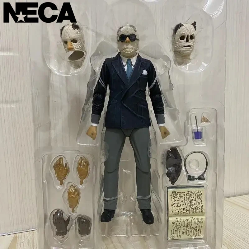 

В наличии Neca 04818 универсальные монстры-потрясающий невидимый человек, 7-дюймовая экшн-фигурка, коллекционная фигурка, игрушка