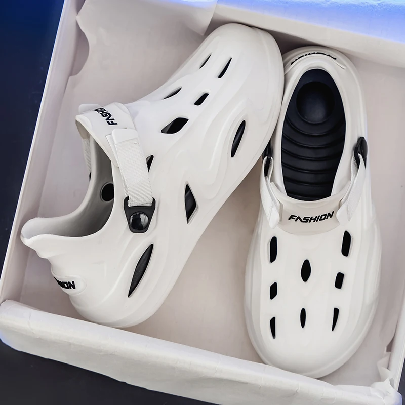 Men's Outdoor Sandals Sport Slippers Beach Slides Breathable Soft Clogs Casual Garden Non-slip sports shoes summer sandals garden shoes sports slippers mens shoes
