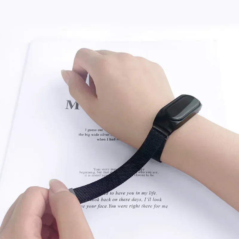 Milanese Loop Sport Wristband for Smartwatch - Replacement Bracelet and Accessories