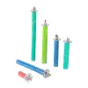 Pet Claw Grinding Stick Bird Cage Perch Stand Stick Parrot Stand Rod Claw Grinding Cleaning Toy Bird Perch Stand Random Colors 6