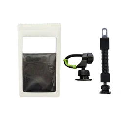 Waterproof 360° Rotating Phone Holder for Bikes & Motorcycles with Quick - Detach Feature (Combination style)