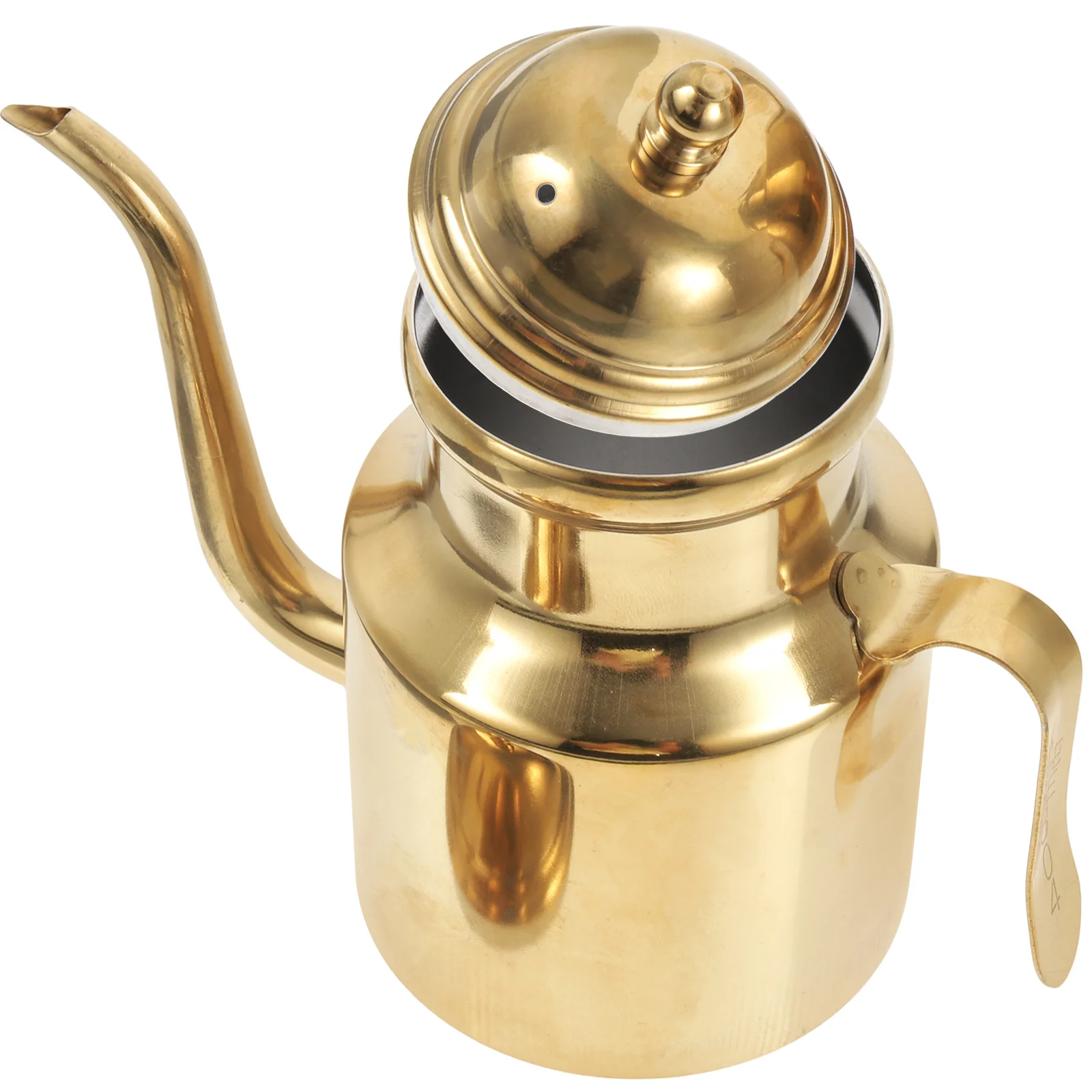 

Oil Dispenser Bottle: Stainless Steel Oil and Vinegar Dispenser Bottle Spouts Containers Cooking Kitchen Golden 450ml
