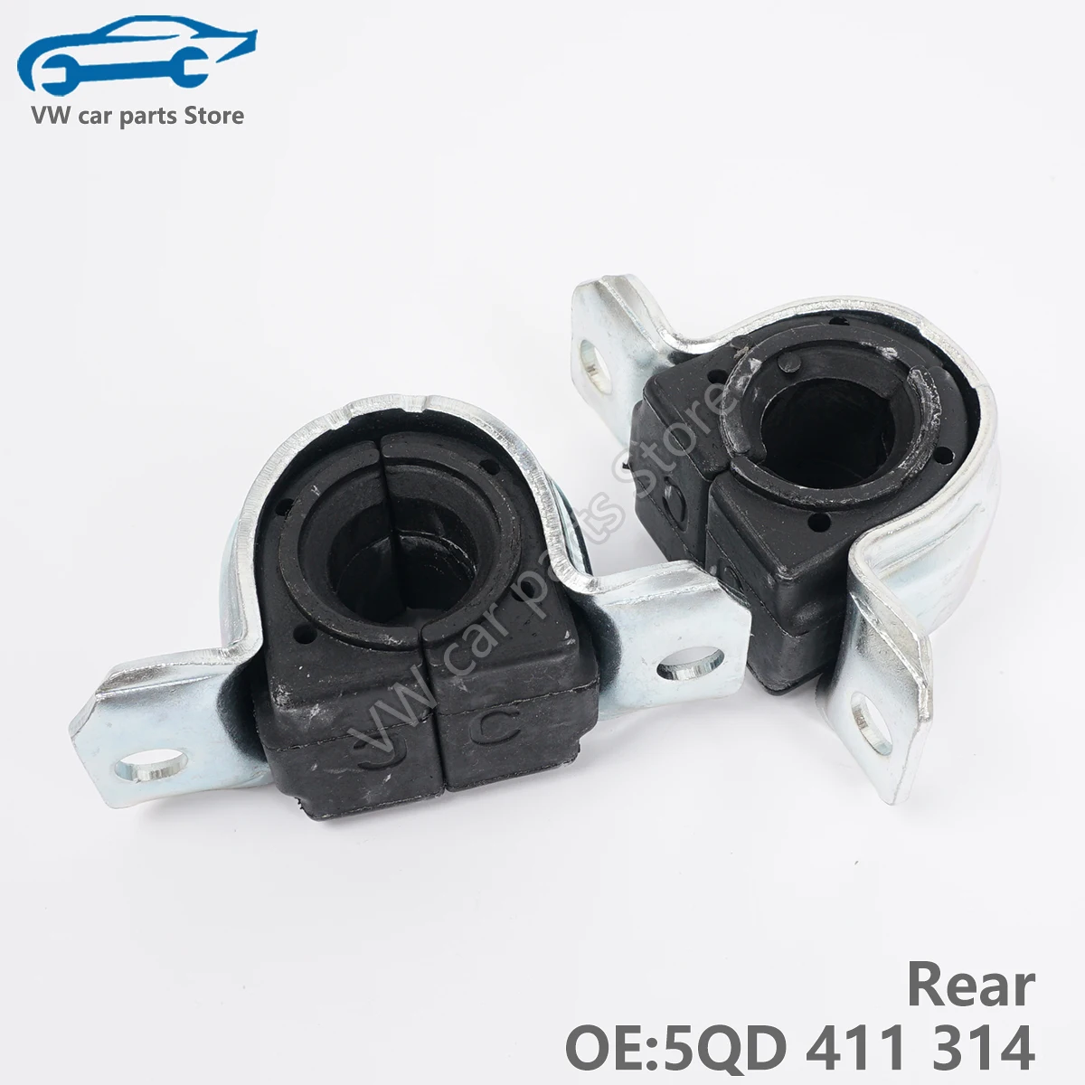 Front stabilizer bar sleeve apply to Golf 7 Mk7 Passat b8l Tiguan MK2 Octavia Superb Touran L stabilizer bar rubber sleeve open 5QD 411 314