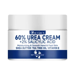 Intensive Urea Foot Cream for Cracked Heels & Dry Skin - Deep Moisturizing Callus Treatment & Foot Care (100g)