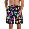 Cartoon 3D Printed Plants Mushroom Beach Shorts Men Summer Surf Board Shorts Swimsuit Cool Street Ice Short Pants Swim Trunks 1