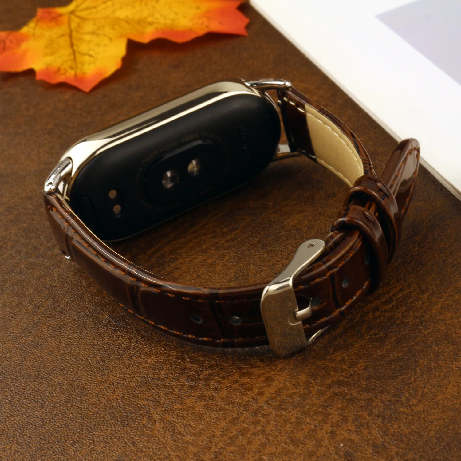 Premium Soft Leather Adjustable Wristband