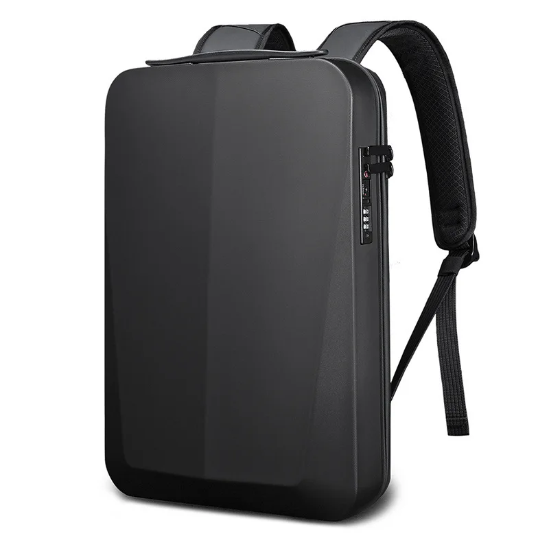 Men's Backpack Hard Case Computer Bag Business Waterproof Usb Case Laptop Bag School Bags for Boys Anti-theft Case and Bag