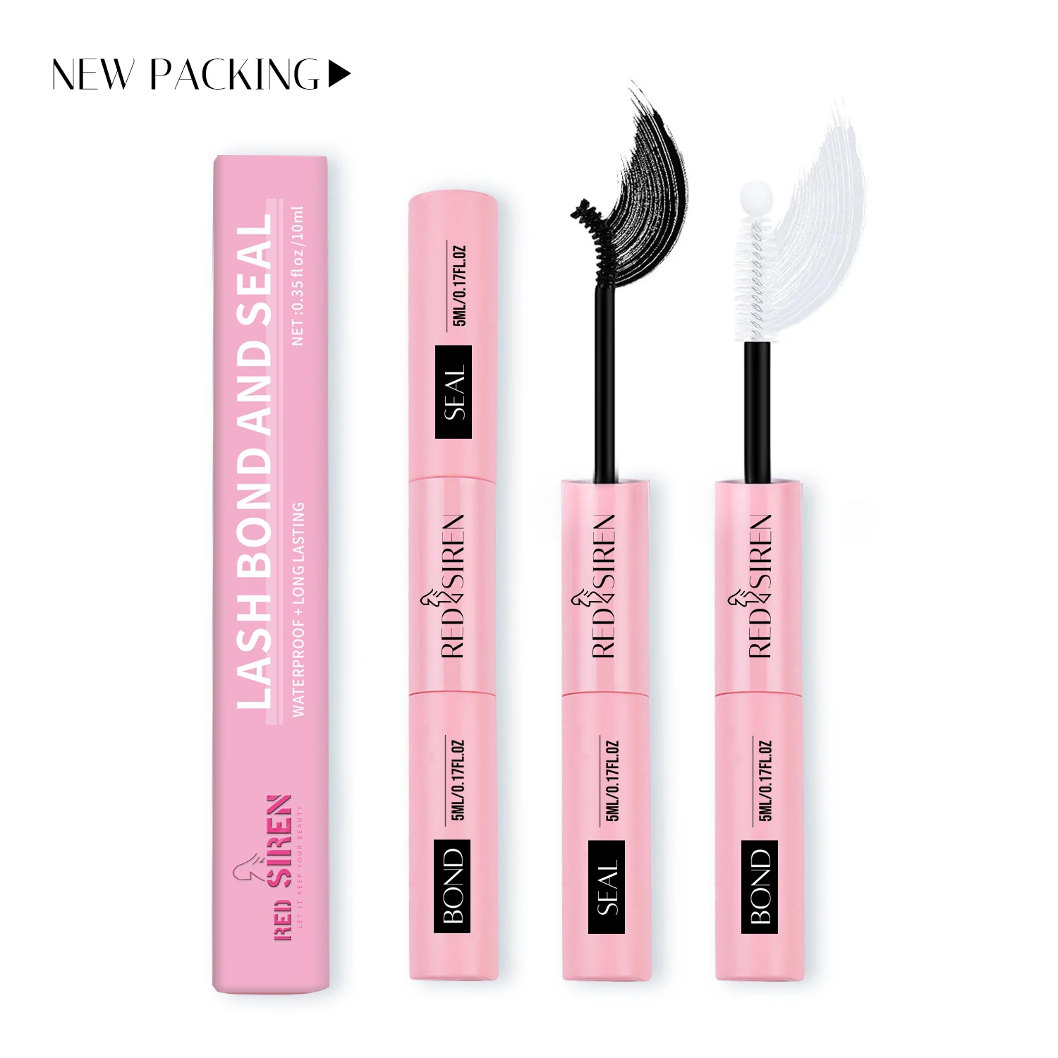 Bond and Seal Lash Glue & Remover + Tweezer Kit High Quality Gentle Lash Remover Makeup Tool Long Lasting Cluster Eyelash Glue 4