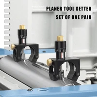 2pcs Planer Knife Setting Jig Adjustable Jointer Blade Setting Jig Precise Positioning Alignment Guide Woodworking Setter Tool 1