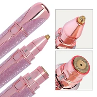 1pcs Usb Electric Eyebrow Trimmer Facial Hair Epilator Eyebrow Razor Women Body Painless Hairs Remover Shaver Eyebrows Profiler