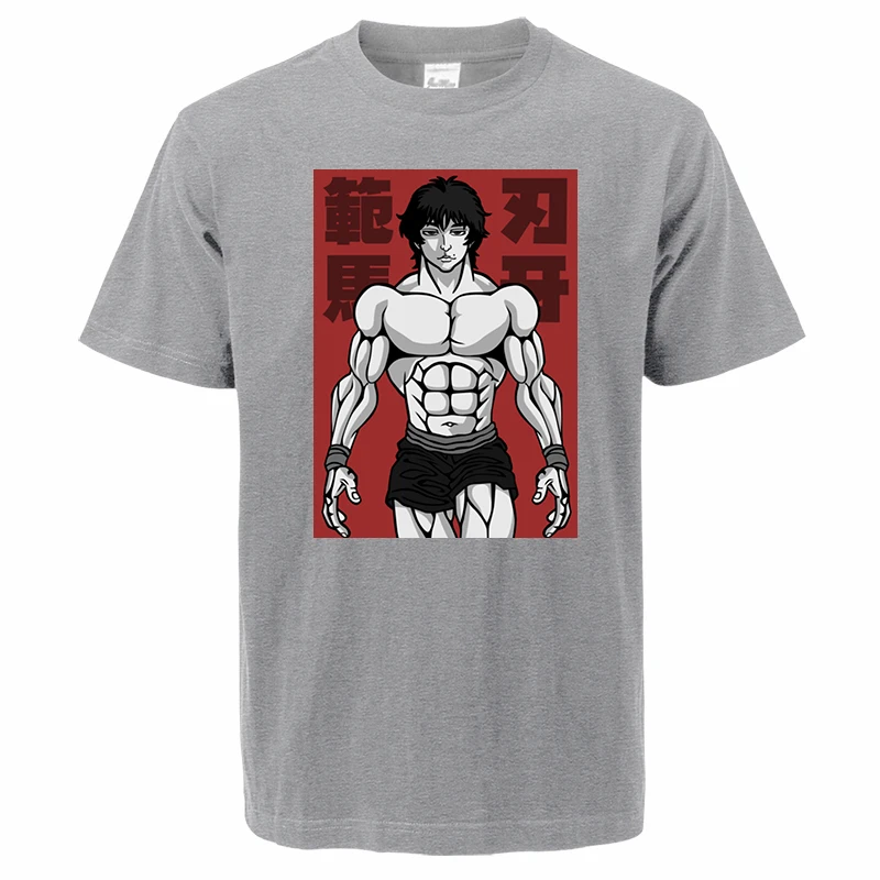 2023 mais novo anime baki hanma moda verão homem tanque sem mangas  primavera harajuku personalidade 3d impresso praia topos t 6xl - AliExpress