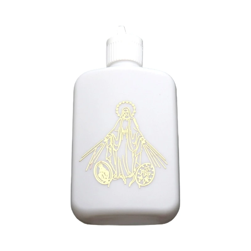 100ml Holy Water Bottle H55A Religion Organization Container Accessory for Christmas Holiday Part Birthday Present