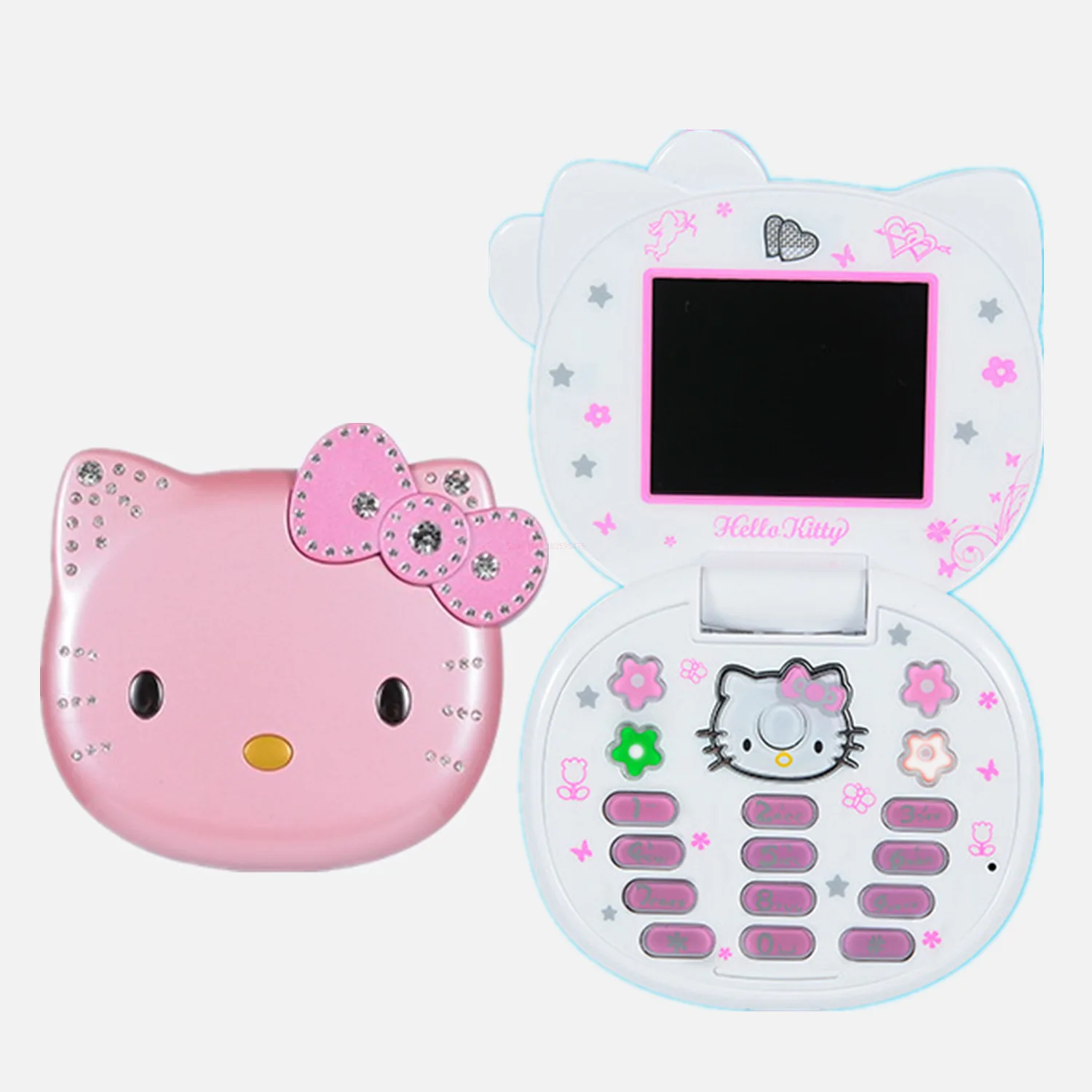 Download Sanrio Desktop Hello Kitty Pink-Striped Background