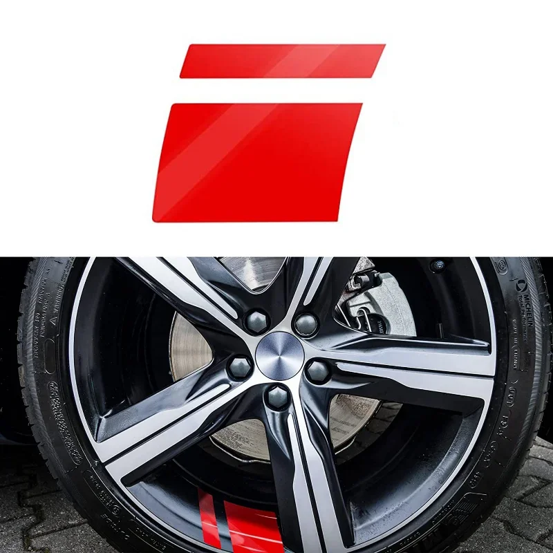 Reflective Wheel Rim Vinyl Warning Stripe Decals - Car Decorative Stickers