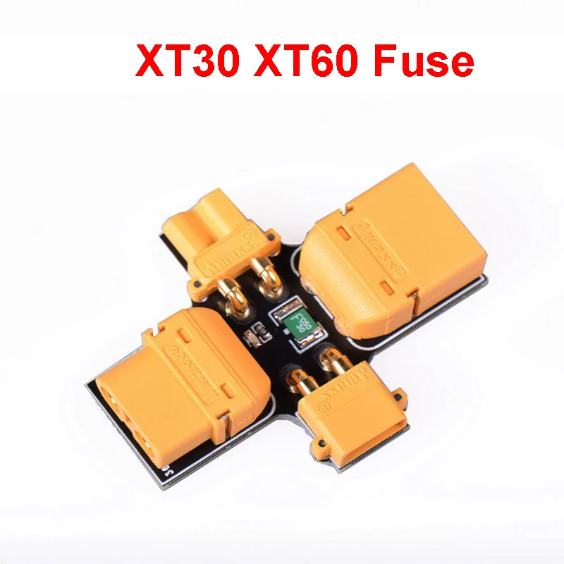 

1PCS Smoke Stopper 1-6S 30V XT30 XT60 Fuse Installation Test Safety Plug Short-circuit Protection For RC FPV Drone Model