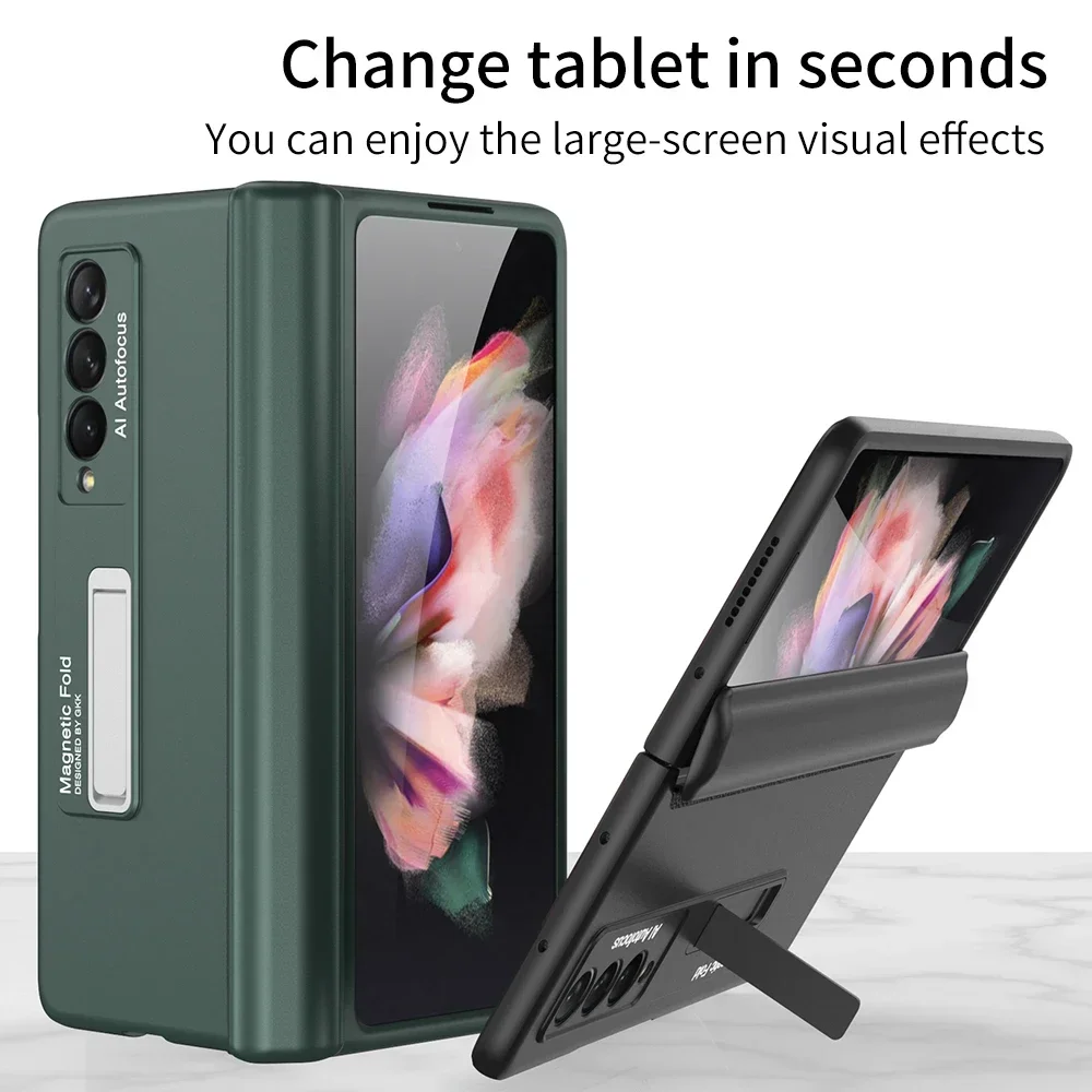 GKK Shockproof Matte Hard Case with Magnetic Hinge Armor Protection