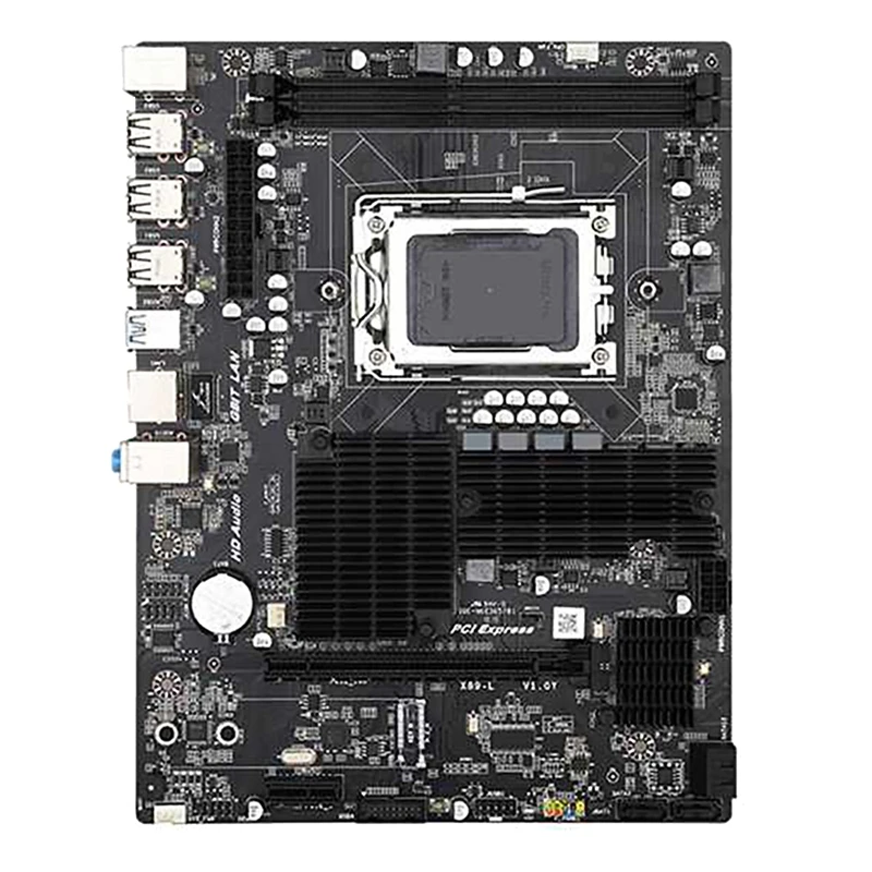mother board of computer HOT-X89L Motherboard AMD G34 Slot DDR3 Dual Channel 32G RAM SATA2.0 USB3.0 Motherboard for AMD Opteron 6386 6176 6230 6281 the motherboard