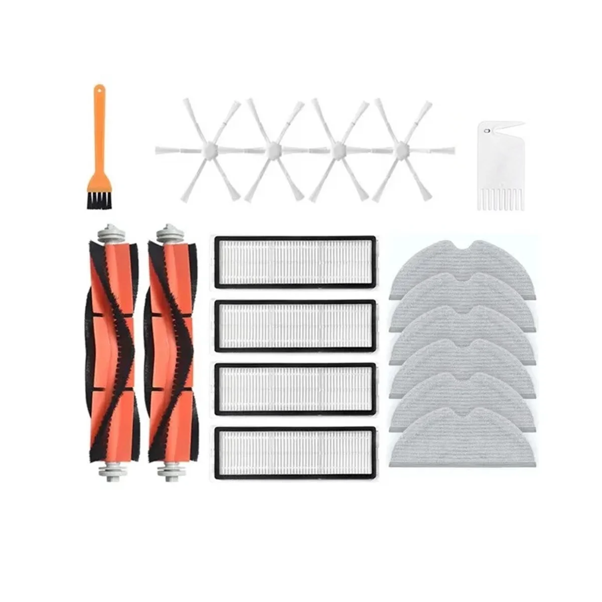 

Main Side Brush Filter Mop Cloth for Xiaomi Mi Robot Vacuum Mop 2C STYTJ03ZHM Mijia Robot Vacuum Cleaner Accessories