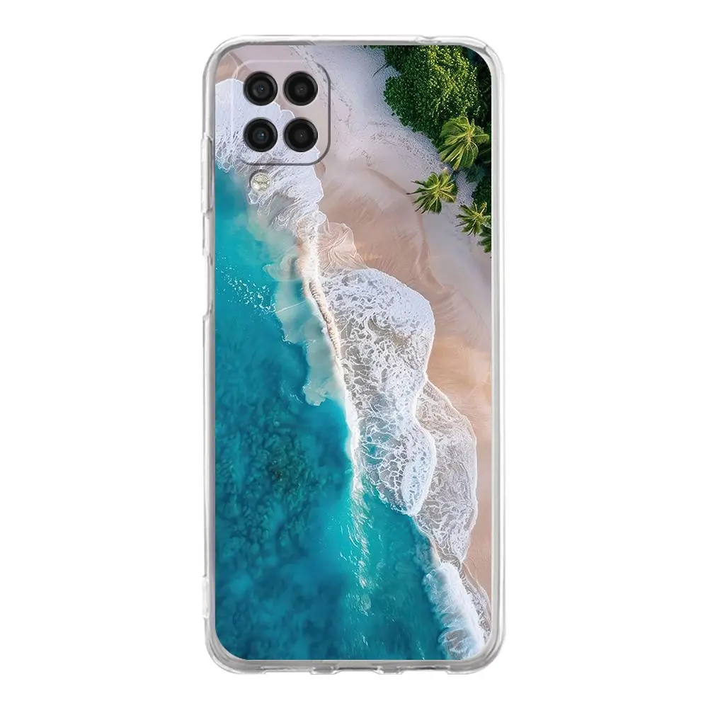 Blue Sea Ocean Waves Phone Case Cover