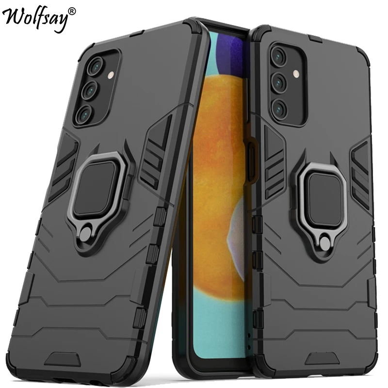 Per Samsung Galaxy A13 4G Custodia Armatura Supporto Di Aspirazione Magnetico Copertura Completa Custodia Samsung A13 4G Per Samsung A13 A03Core A12 A