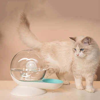 Cat Water Dispenser For Dogs Waterer Water Pet Automatic Dispenser Cats Drinking Water Snail Dogs Automatic.jpg