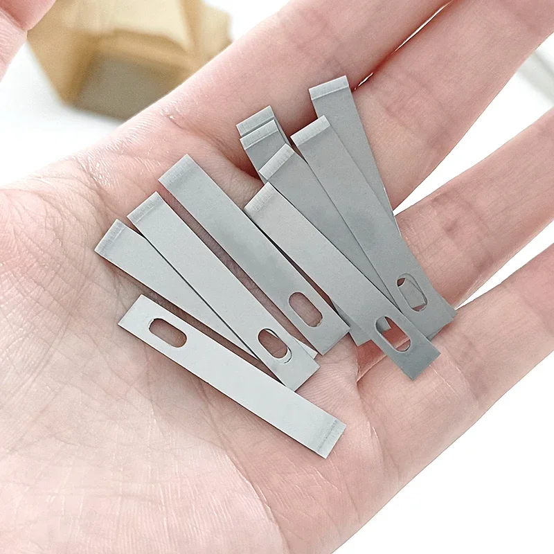 4# Metal Scalpel Knife Engraving Knife Blades DIY Wood Carving Blade Replacement Surgical Sculpture Cutting Tool 100/20Pcs wood carving blades