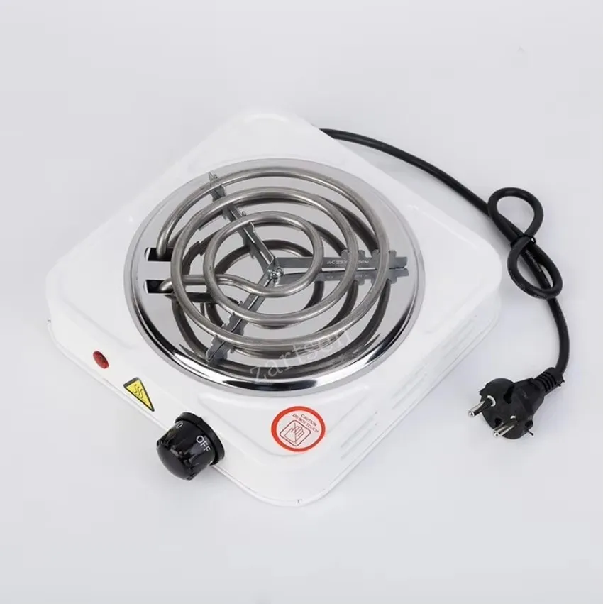Electric Furnace Household Mini Single Disc Burner Portable Hot Plate Mosquito Incense Furnace 1000W Kitchen Stove 6
