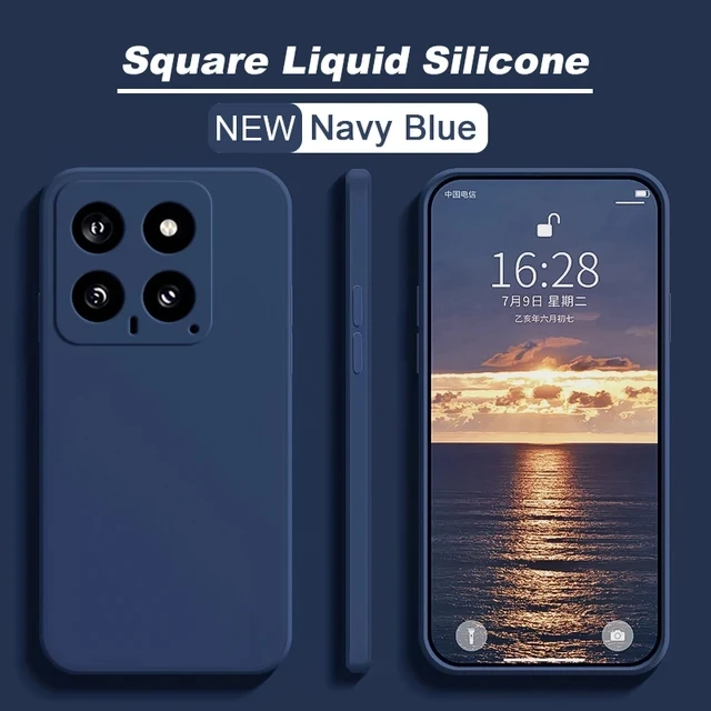 thumbnail image 1 of Funda de silicona líquida Original para Xiaomi 14, funda suave de protección completa para Xiaomi Mi 14, Mi14 Pro, Mi 14Pro, Xiaomi 14, 1 of 5