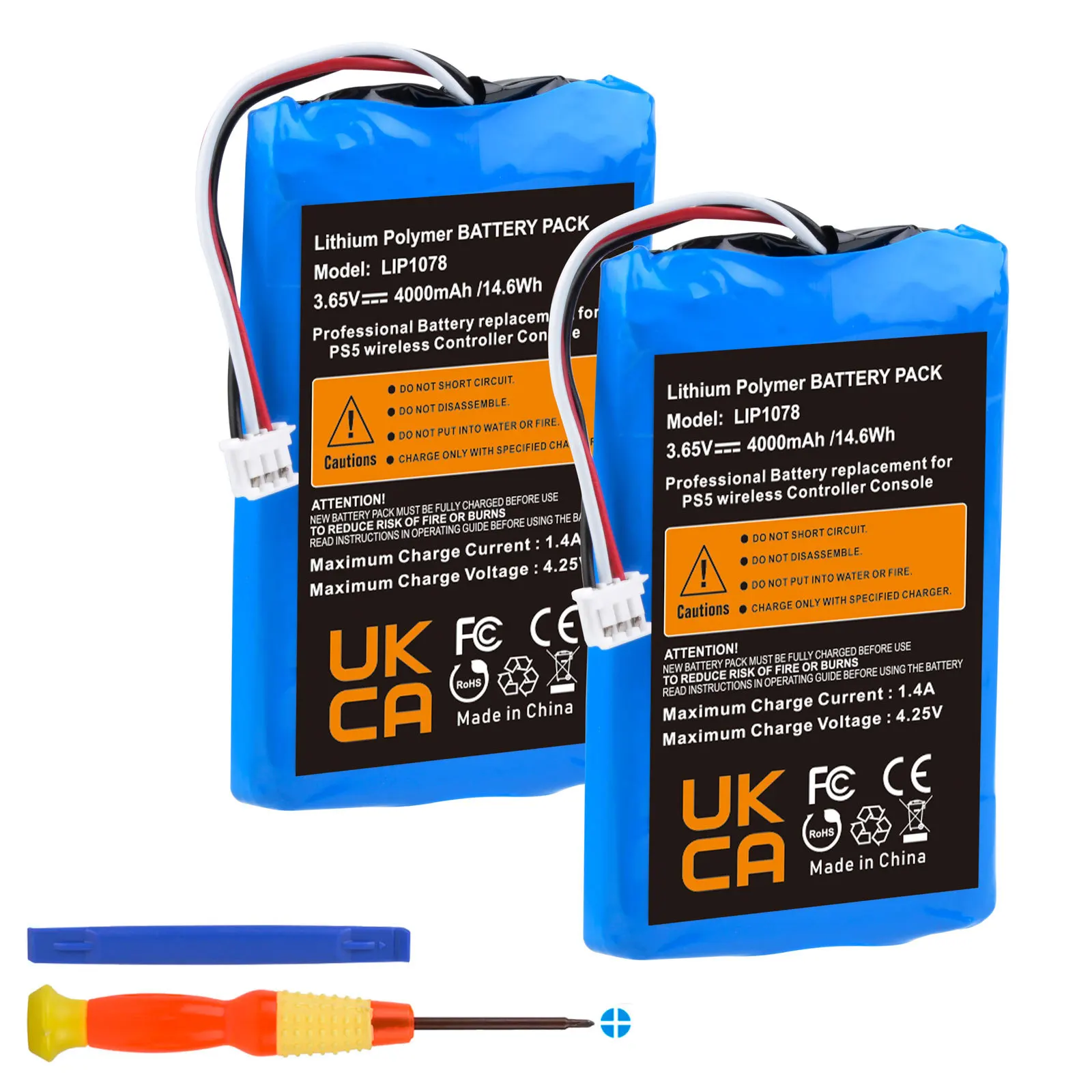 

100% Original Liefox 4000mAh LIP1708 Battery For Sony PS5 Controller,Rechargeable Battery For DualSense Game Controller