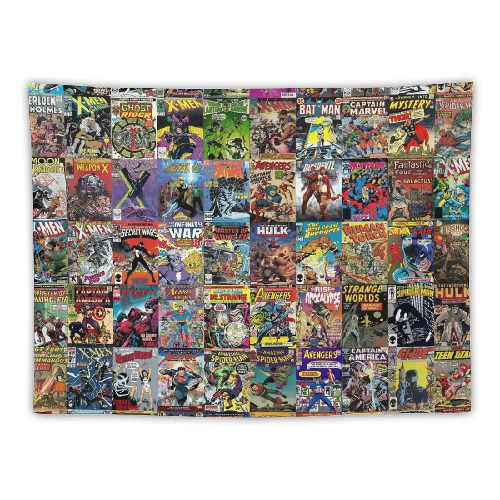 

Комикс. Книги гобелен настенные покрытия декоративные настенные фрески Рождественское украшение