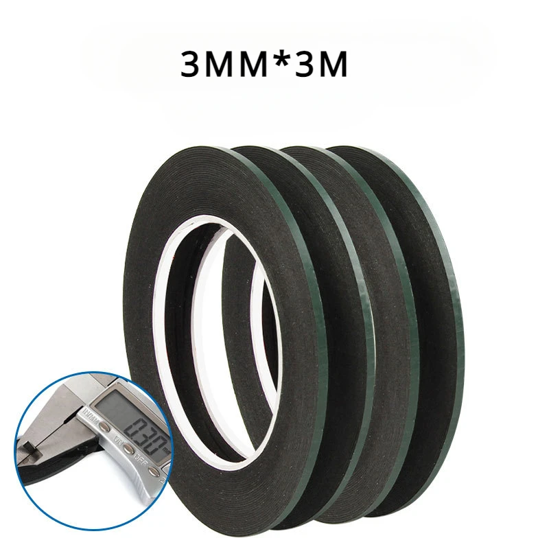2-5MM 10M Strong Adhesive Tape Roll for iPad Tablet LCD Touch Glass Frame Back Cover Repair Double Side Glue for phone adhesive tape roll