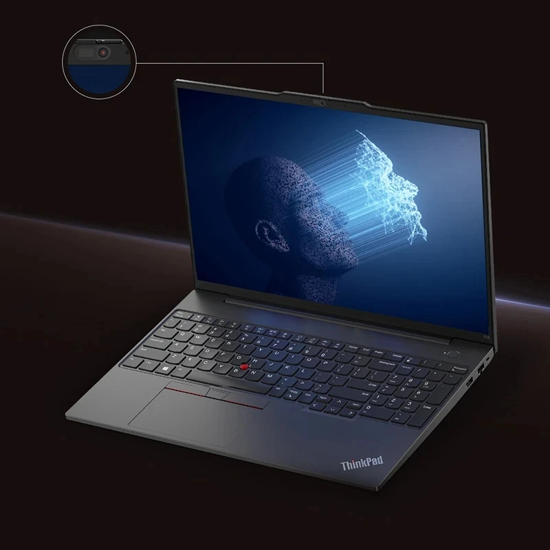 Lenovo ThinkPad E16 2023 노트북, Ryzen R5-7530U/R7-7730U, 16GB + 512GB SSD, 16 인치 2.5K IPS 400nit 스크린 RAM 지원 확장 노트북