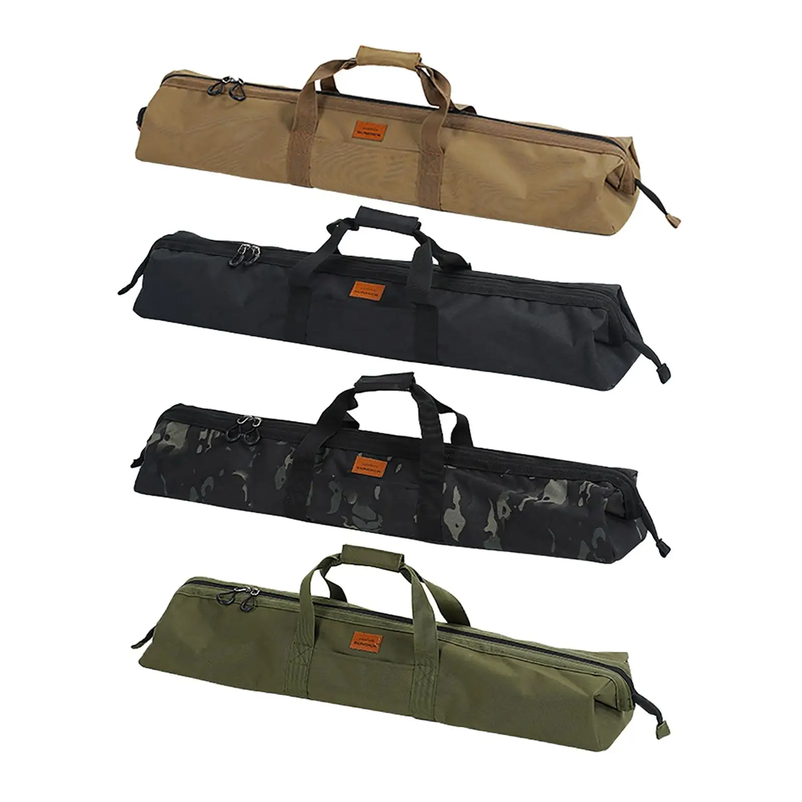 

Canopy Pole Storage Bag Zipper Closure Carrying Case for Camping Accessories