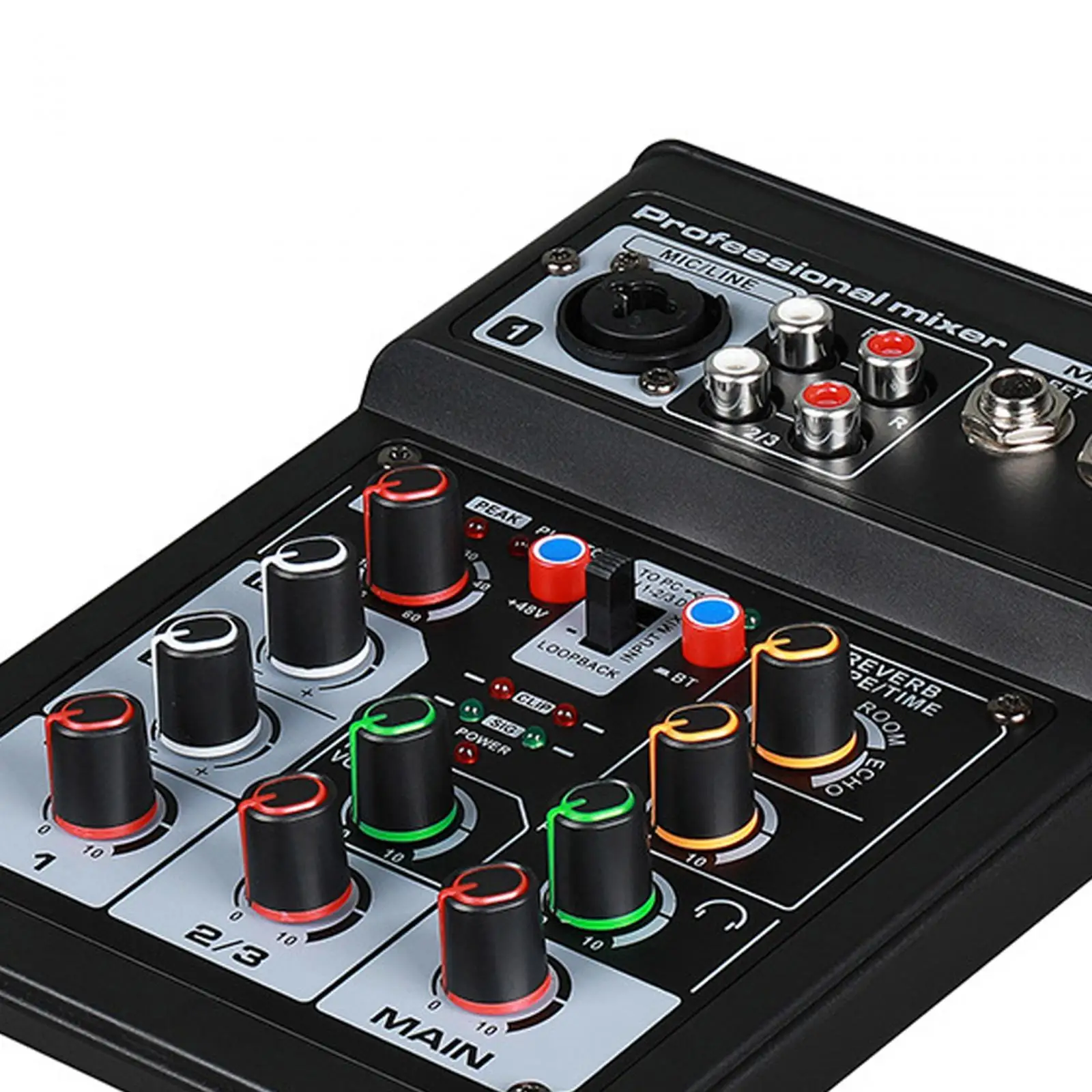Audio Mixer Reverb Mixing for Karaoke Content Creators Sound Card