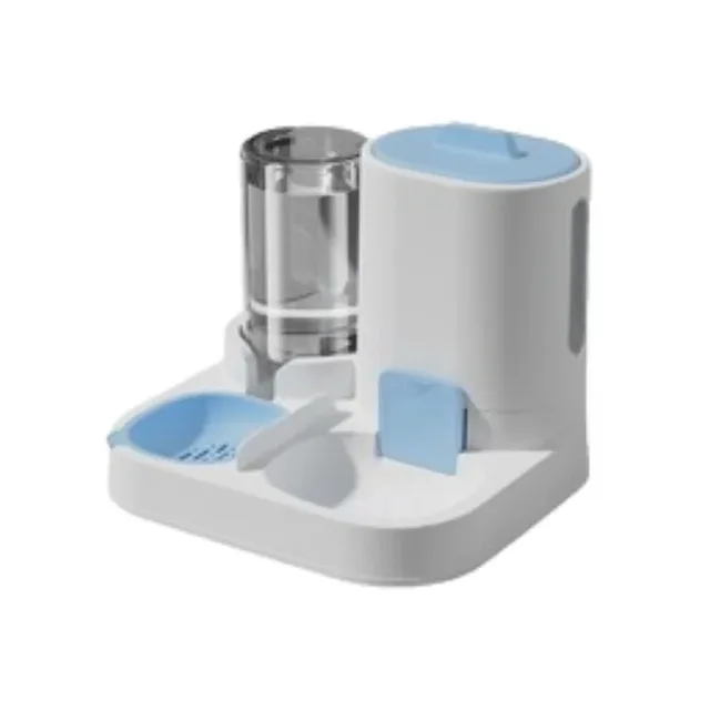 2-in-1 Automatic Pet Feeder & Waterer - Anti-Spill Bowl with Large Capacity Food Storage, Smart Dispenser for Cats Dogs 5