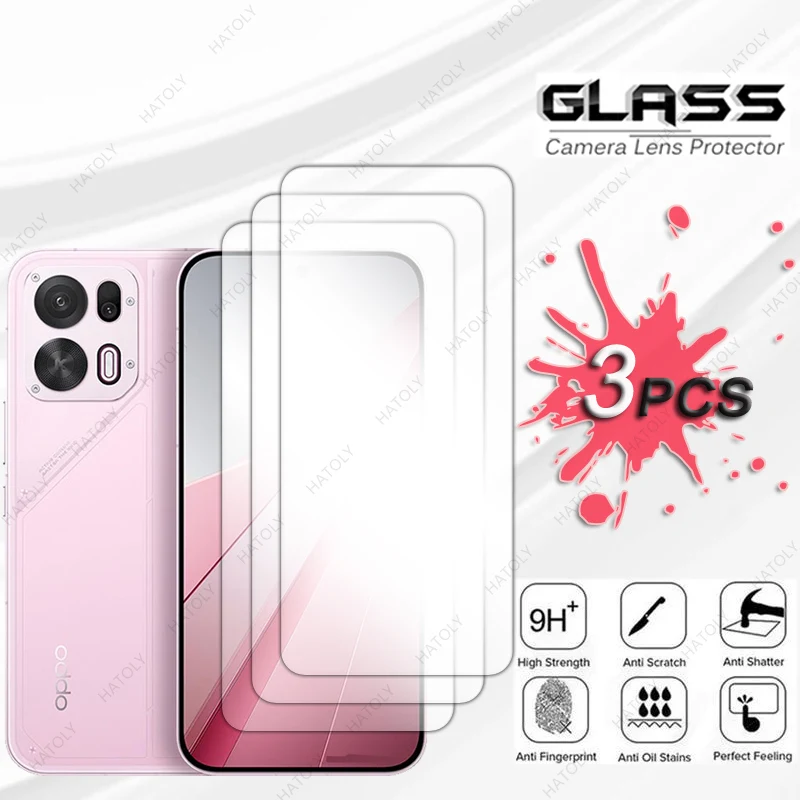 Enhanced Glass Protective Film and HD Clear Screen Protector with Camera Lens Protection